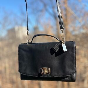 Coach Legacy Pinnacle Leather Lady Bag | 23561 | Mirror/Care Card | Gold Hangtag